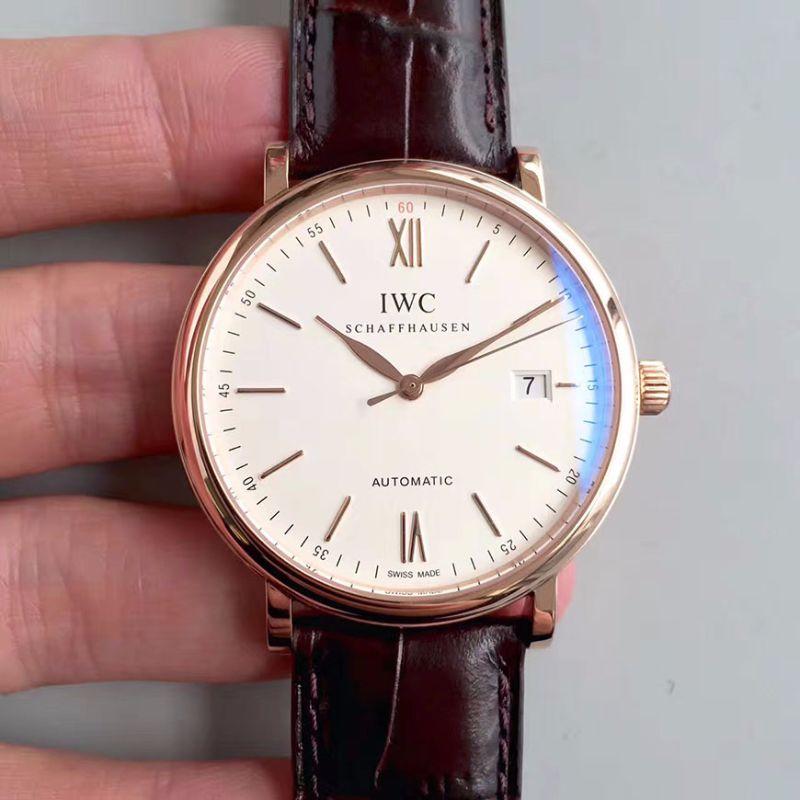 Replica IWC Portofino IW356504 MKS Facroty 1:1 Best Edition Swiss ETA2892 White Dial