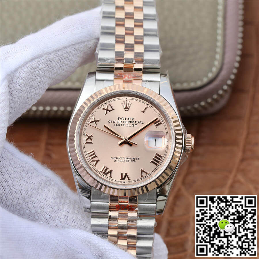Replica R01ex Datejust 116231 36MM 1:1 Best Edition GM Factory Pink Dial