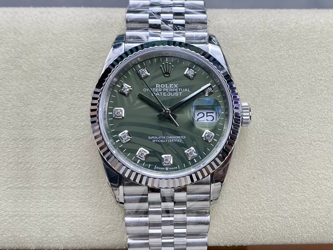 Replica R01ex Datejust M126234-0055 36MM 1:1 Best Edition VS Factory D1am0nd Dial
