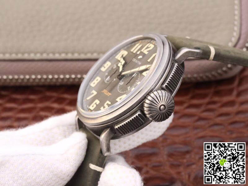 Replica Zenith Heritage Pilot 11.2430.4069/21.C773 XF Factory 1:1 Best Edition Swiss ETA7750