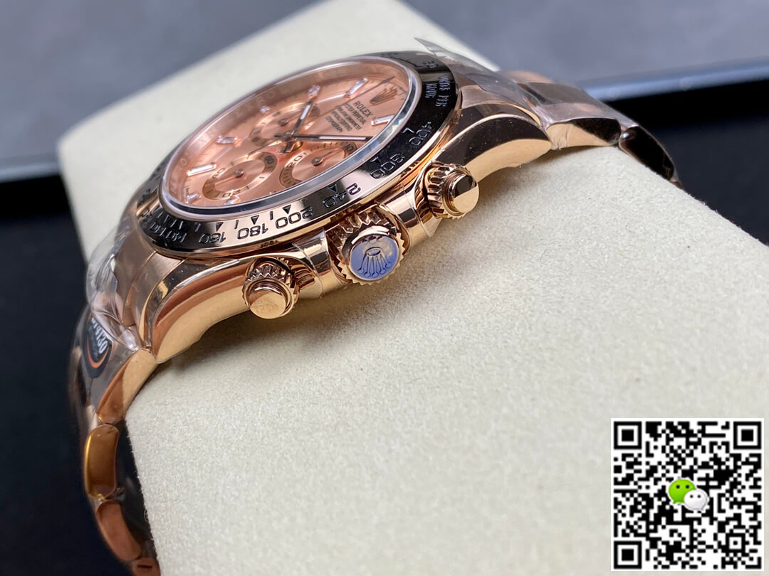 Replica R01ex Daytona M116505-0012 1:1 Best Edition BT Factory Rose Gold