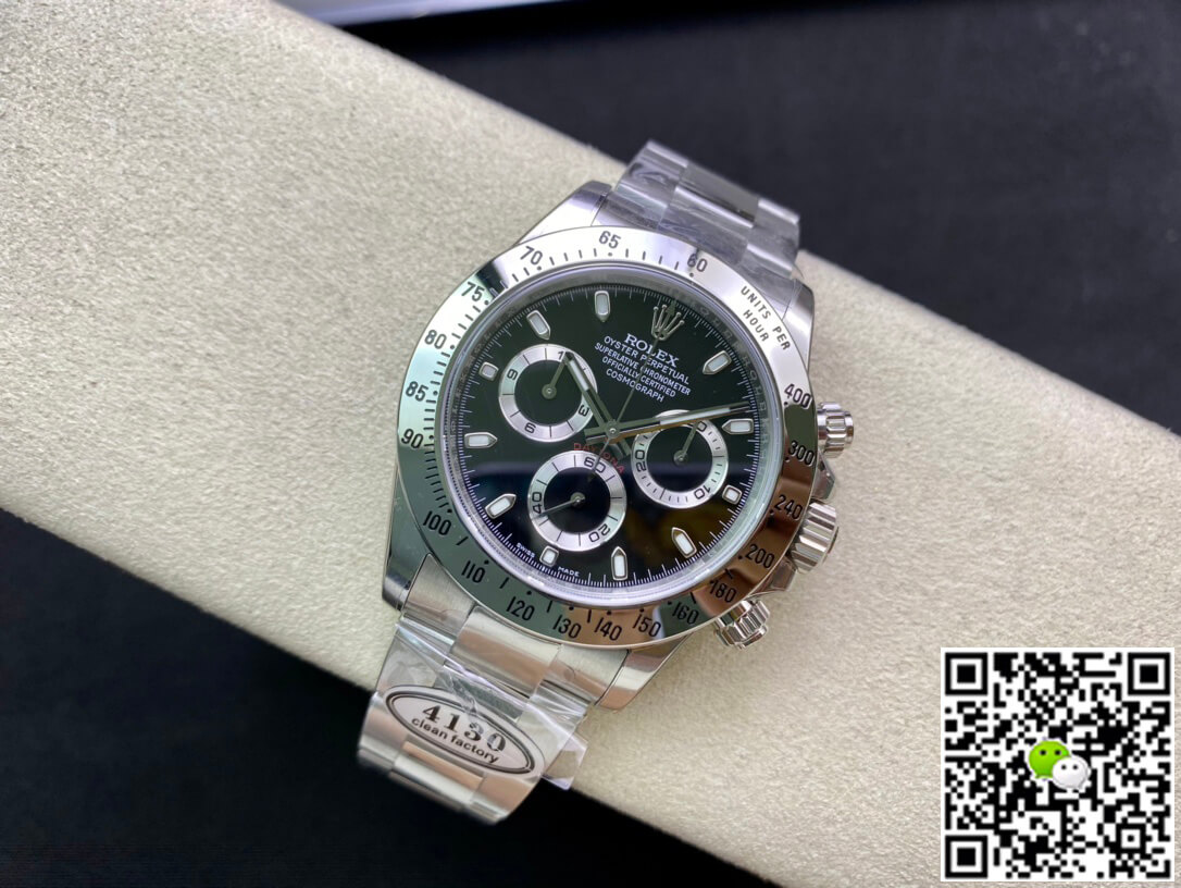 Replica R01ex Cosmograph Daytona 116520 1:1 Best Edition Clean Factory Stainless Steel