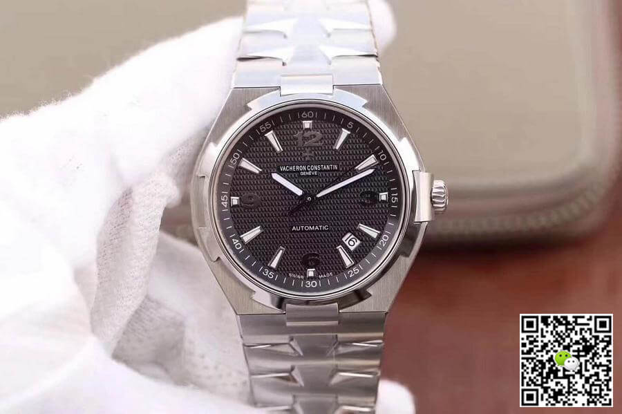Vacheron C0nstan1n Replica Overseas 47040 JJ Factory 1:1 Best Edition Swiss ETA9015 Black Dial