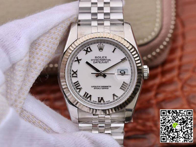 Replica R01ex Datejust 116234 36mm 1:1 Best Edition White Dial