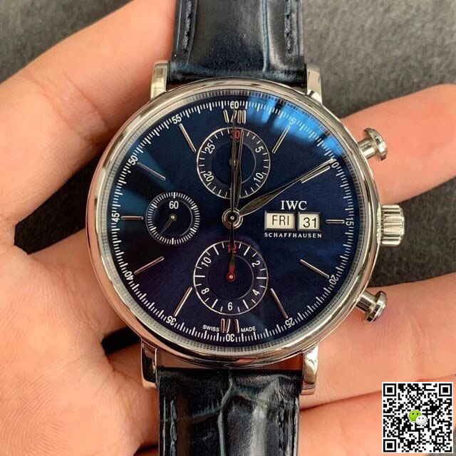 Replica IWC Portofino IW391019 1:1 Best Edition ZF Factory Blue Dial