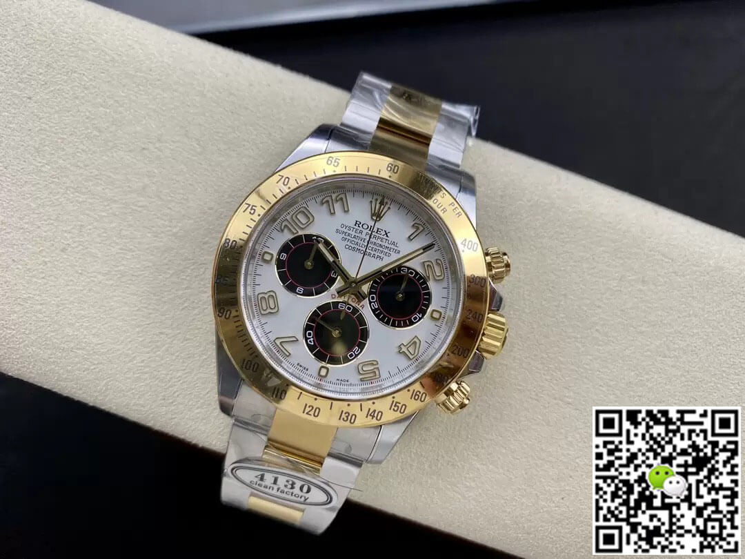 Replica R01ex Cosmograph Daytona M116523 1:1 Best Edition Clean Factory Yellow Gold