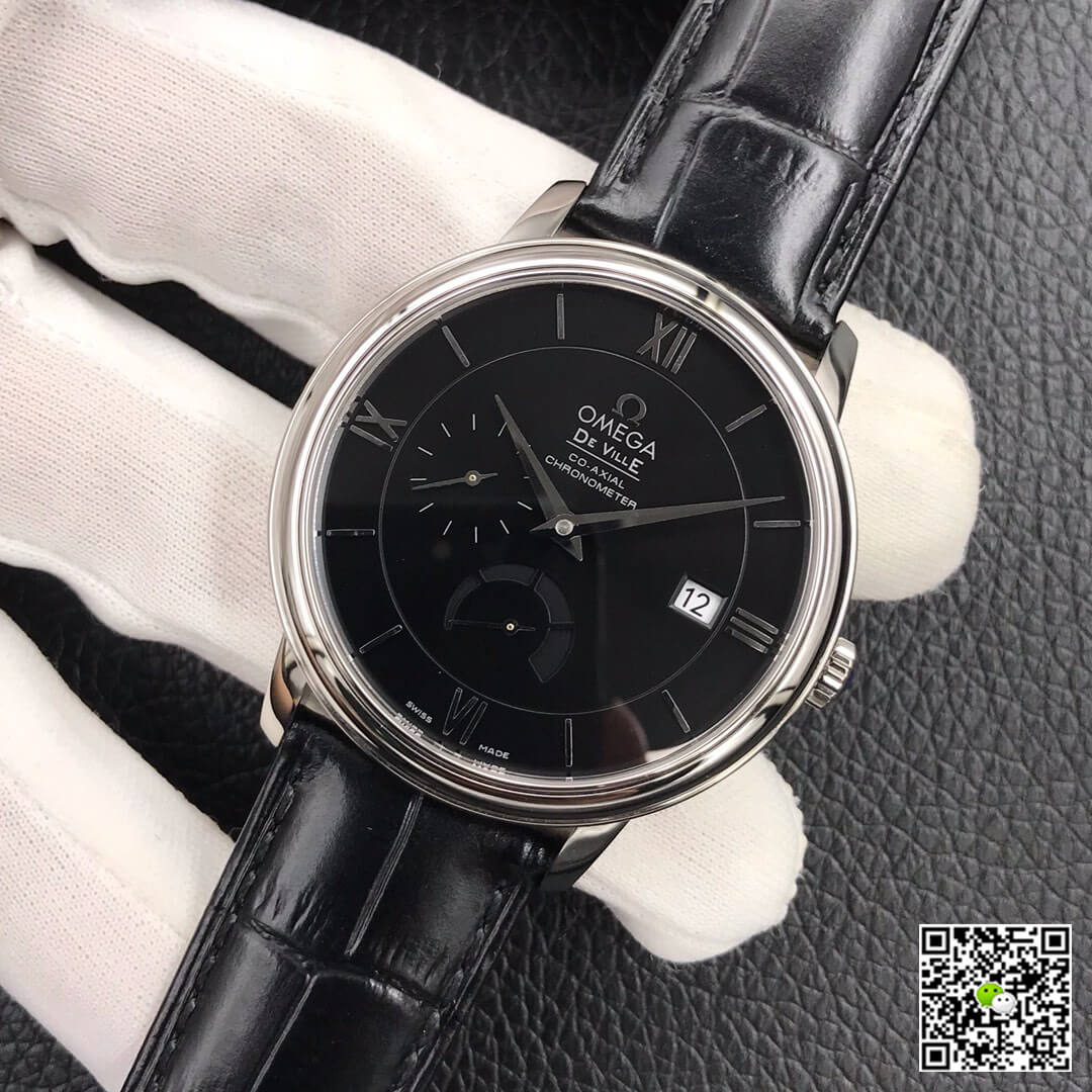 Replica 0me*ga De Ville 424.13.40.21.01.001 1:1 Best Edition ZF Factory Black Dial