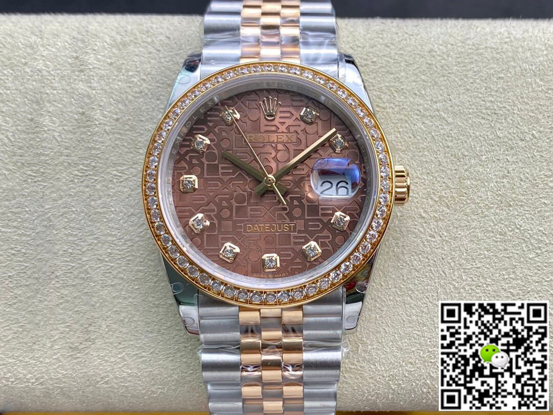 Replica R01ex Datejust M126281RBR-0013 1:1 Best Edition BP Factory Brown Dial