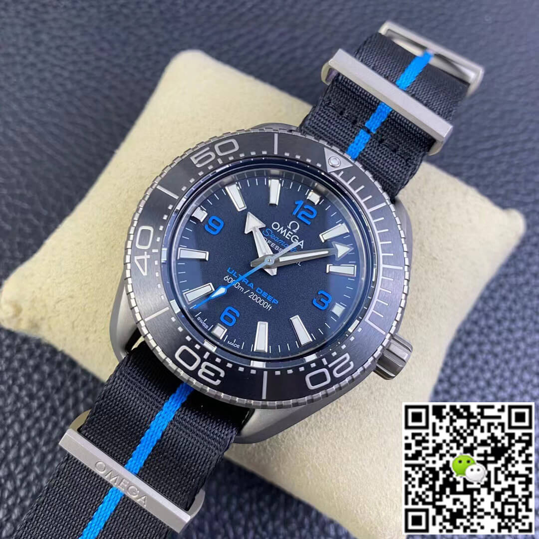 Replica 0me*ga Seamaster 215.92.46.21.01.001 1:1 Best Edition VS Factory Black Dial