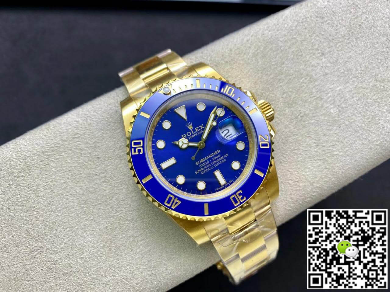 R01ex Submariner Replica M116618LB-0003 1:1 Best Edition VS Factory Blue Dial