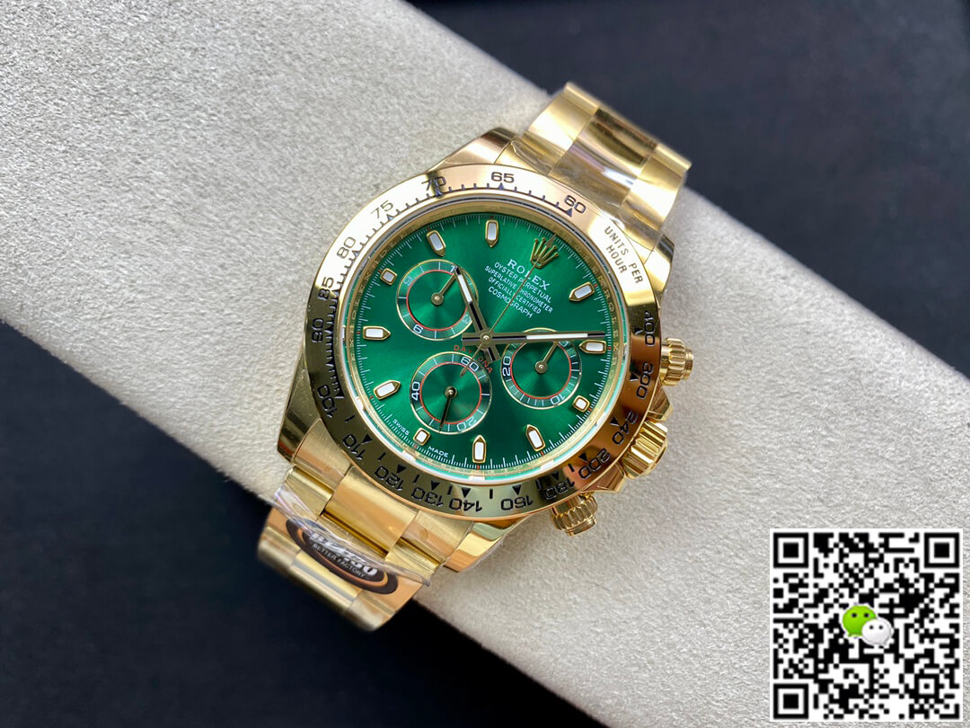 Replica R01ex Daytona M116508-0013 1:1 Best Edition BT Factory Green Dial
