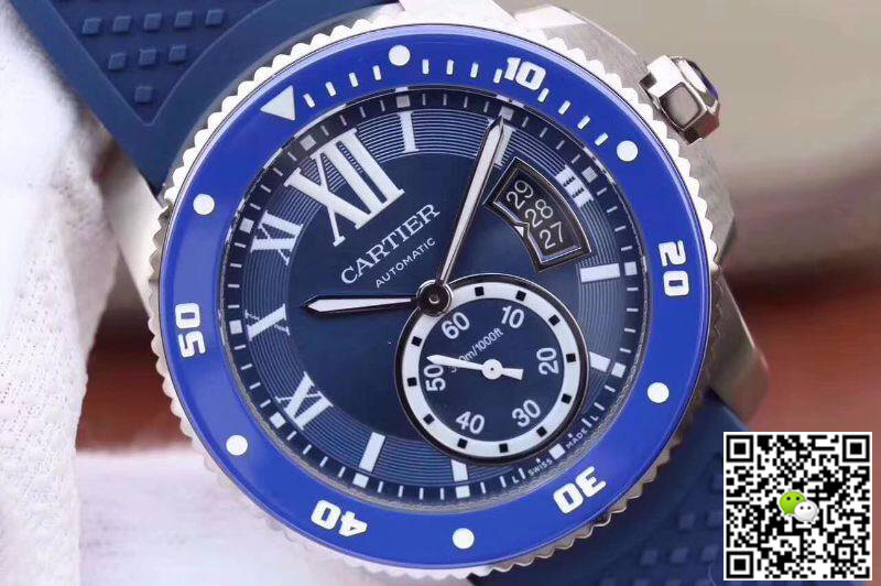 Replica Calibre De Ca*t1er Diver WSCA0011 JF Factory 1:1 Best Edition Swiss ETA2836-2