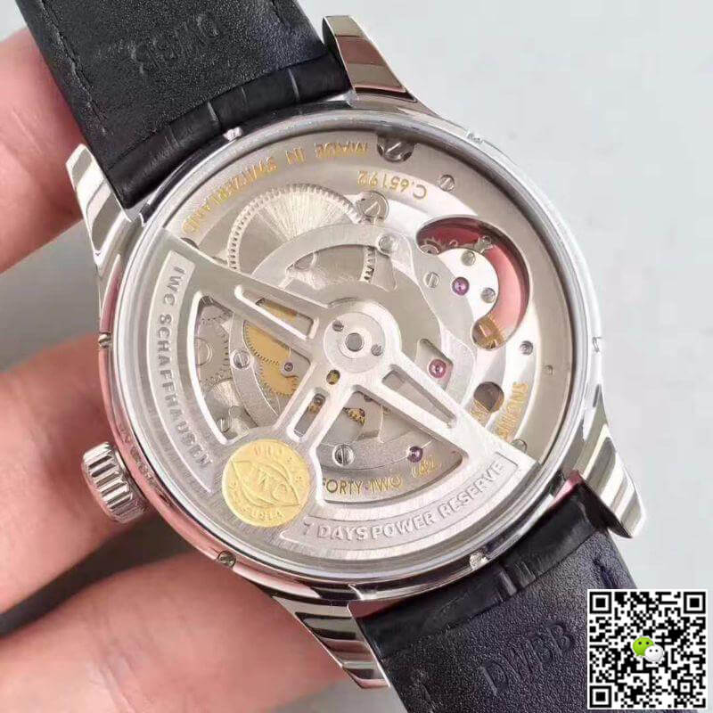 IWC Replica Portuguese IW544601 YL Factory 1:1 Best Edition Swiss Tourbillon White Dial