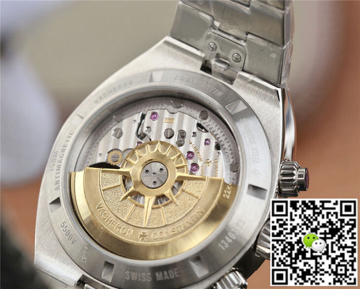 Replica Vacheron C0nstan1n Overseas 5500V/110A-B148 1:1 Best Edition 8F Factory Stainless Steel