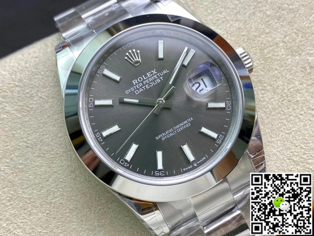 Replica R01ex Datejust M126300-0007 41MM 1:1 Best Edition VS Factory Gray Dial