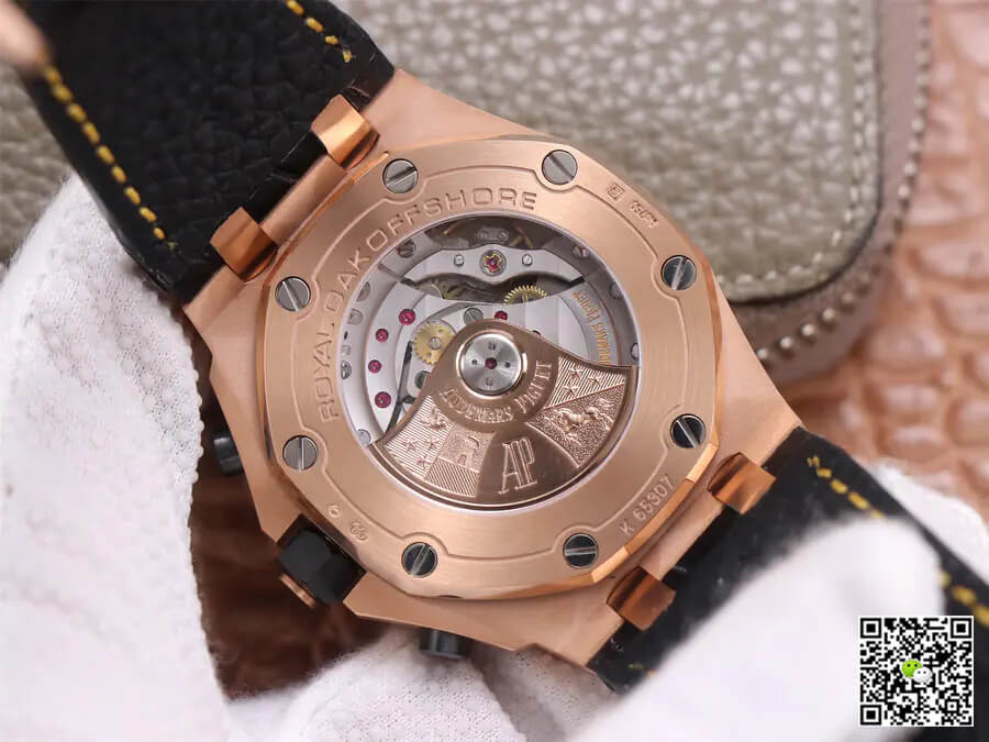 Replica Audemars P1g*et Royal Oak Offshore 26470OR 1:1 Best Edition JF Factory Black Dial