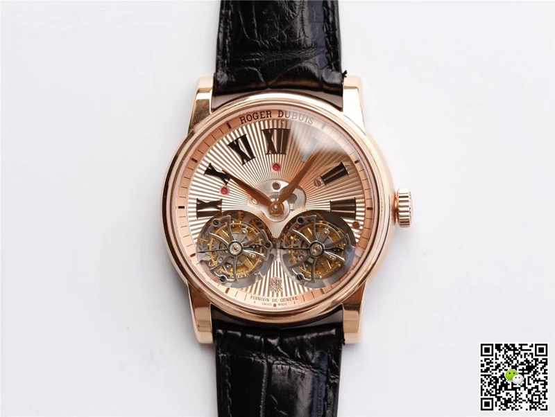 Replica Roger Dubuis Hommage RDDBHO0562 1:1 Best Edition JB Factory Gold Dial Swiss RD100