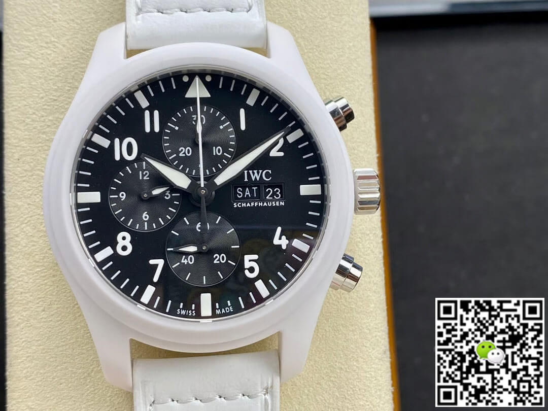 Replica IWC Pilot TOP GUN IW389105 Lake Tahoe 1:1 Best Edition TPS Factory Black Dial
