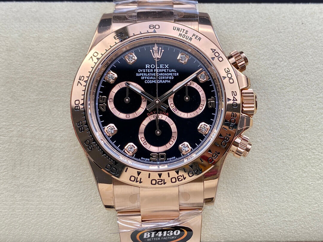 Replica R01ex Daytona M116505-0015 1:1 Best Edition BT Factory D1am0nd-set Dial