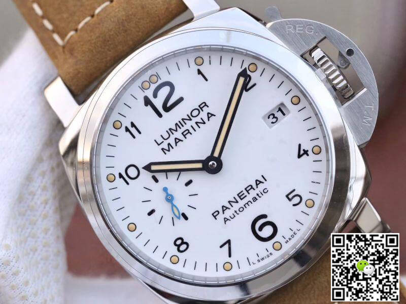 Pa*e*a1 Replica Luminor 1950 PAM1499 VS Factory 1:1 Best Edition Swiss ETA P9010 S*perlumed White Dial