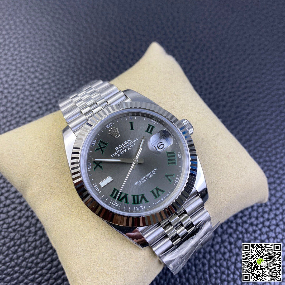 Replica R01ex Datejust M126334-0022 1:1 Best Edition Clean Factory Grey Dial