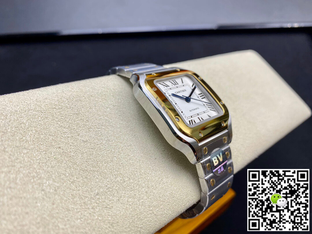 Ca*t1er Watch Rep De Santos W2SA0016 35MM 1:1 Best Edition BV Factory White Dial