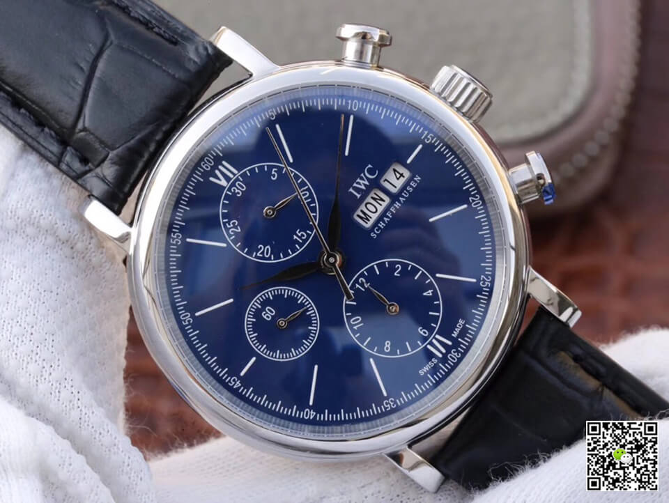 Replica IWC Portofino 150th Anniversary Special Edition IW391023 1:1 Best Edition ZF Factory Blue Dial
