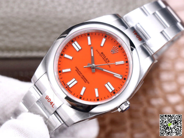Replica R01ex Oyster Perpetual M124300-0007 1:1 Best Edition EW Factory Stainless Steel