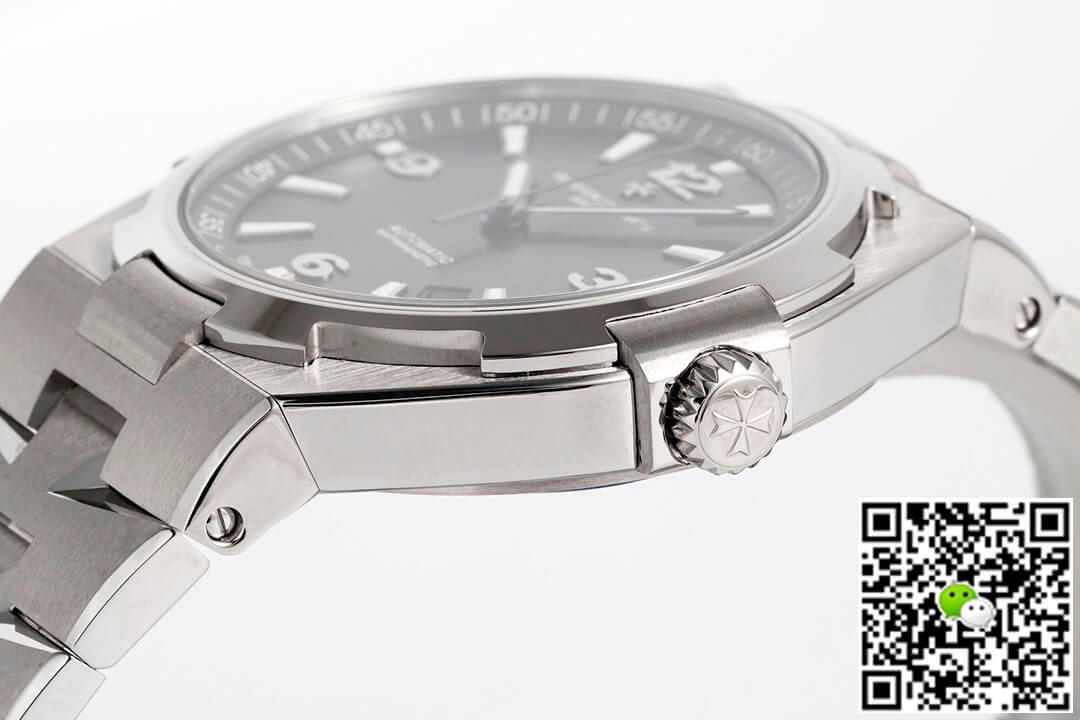 Replica Vacheron C0nstan1n Overseas 47040 1:1 Best Edition PPF Factory Stainless Steel Gray Dial
