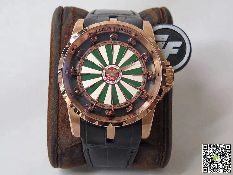 Replica Roger Dubuis Excalibur RDDBEX0398 1:1 Best Edition ZF Factory Rose Gold Swiss ETA8215