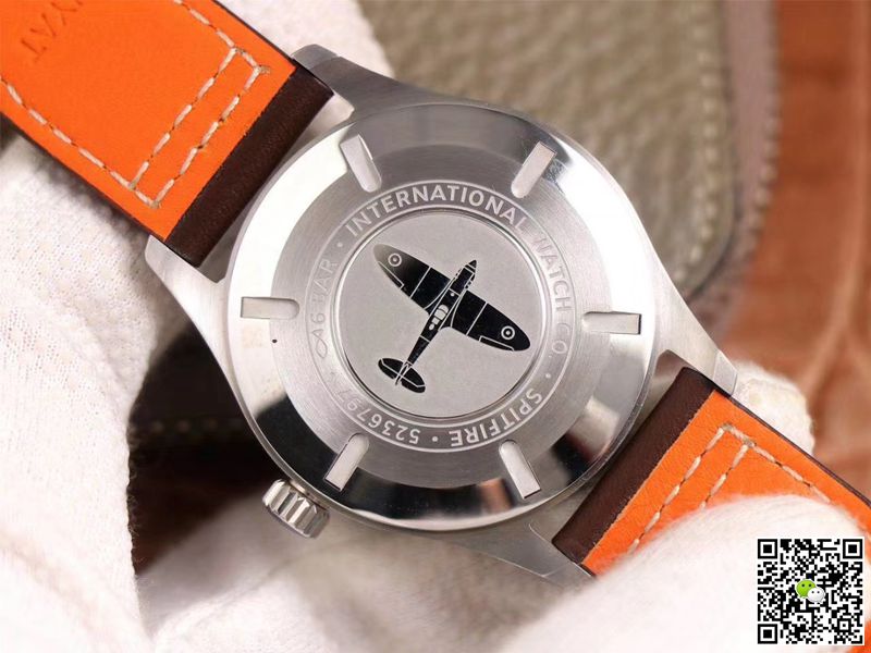 Replica IWC Pilot Spitfire IW326803 1:1 Best Edition MKS Factory Black Dial Swiss ETA9015