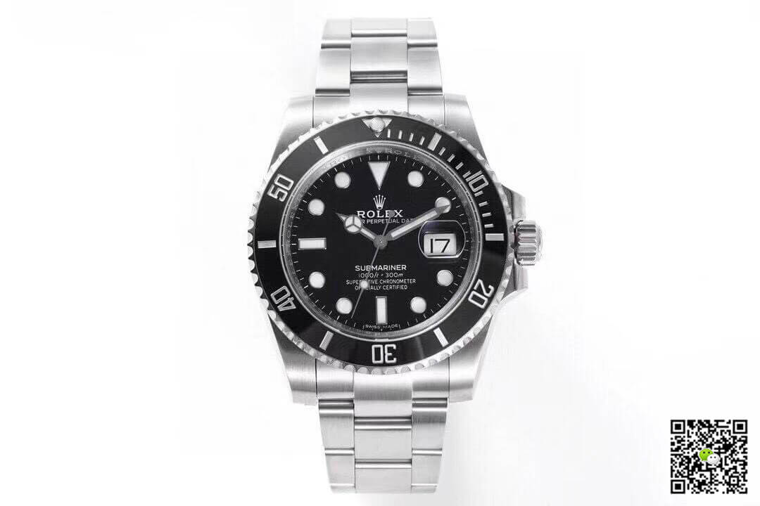 R01ex Submariner Replica 116610LN-97200 1:1 Best Edition ZF Factory Black Dial Stainless Steel Strap