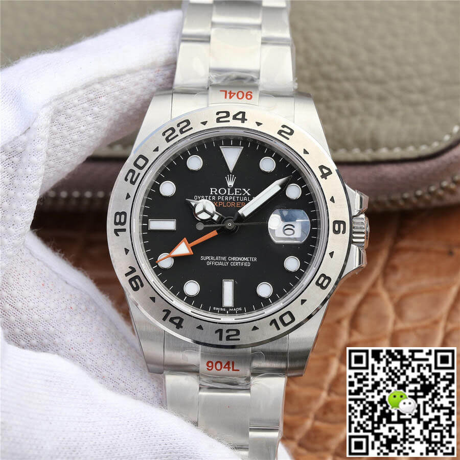 Replica R01ex Explorer M216570-0002 1:1 Best Edition GM Factory V4 Black Dial