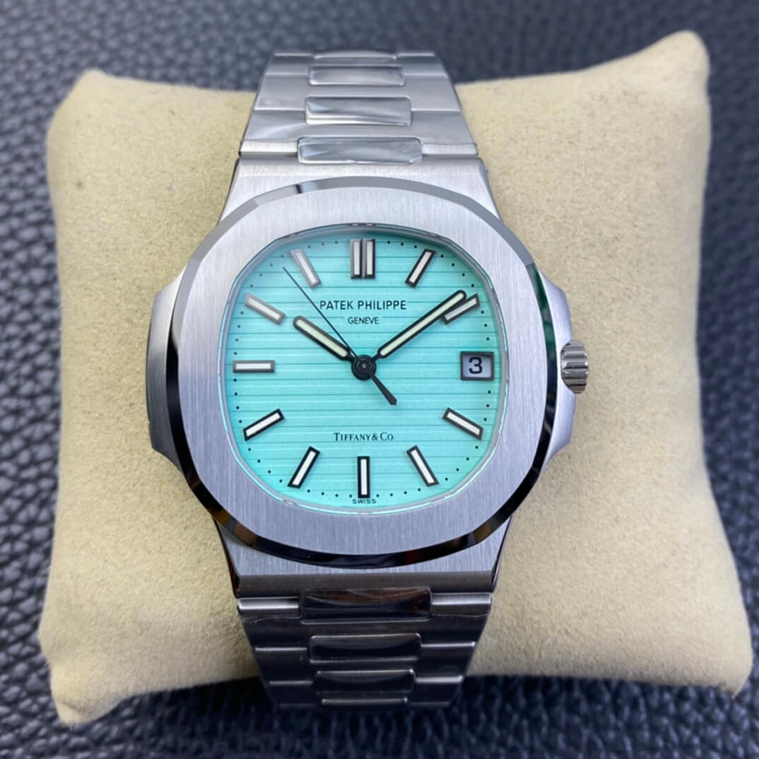 Replica Pat*k Phi1i*pe Nautilus 5711/1A-018 1:1 Best Edition 3K Factory T*f*ny Blue Dial