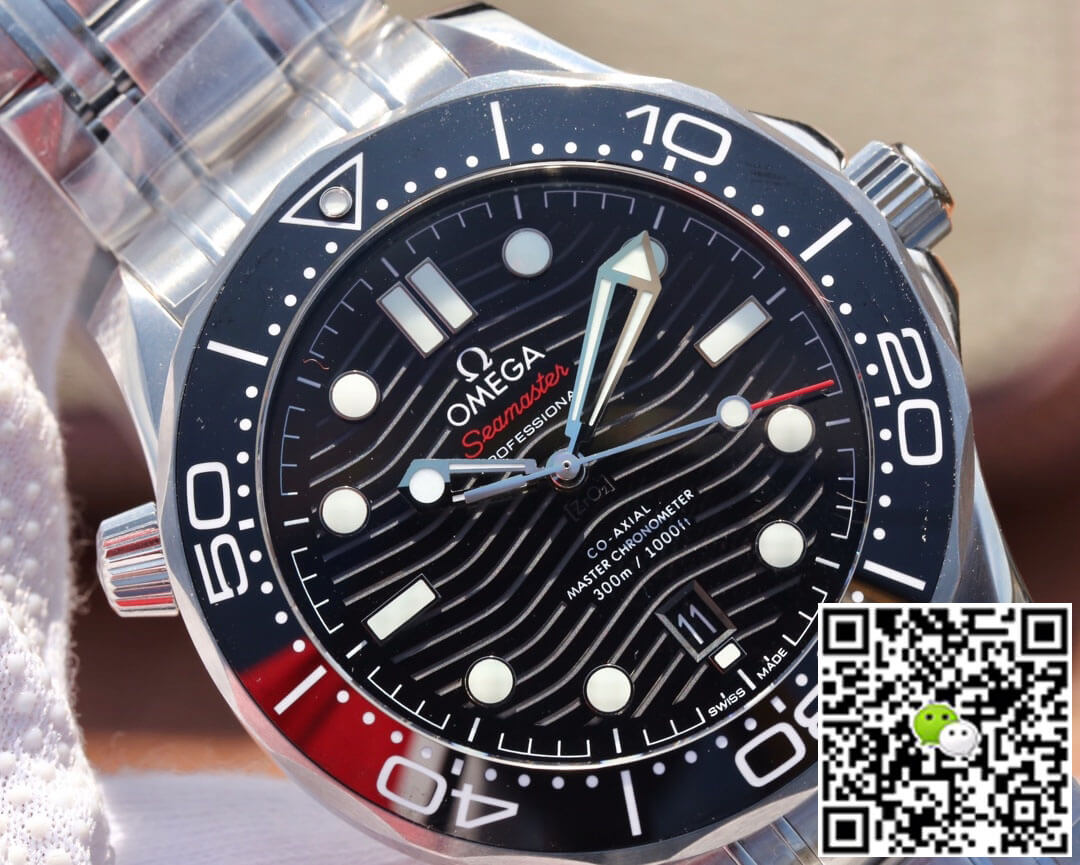 Replica 0me*ga Seamaster Diver 300M 210.30.42.20.01.001 1:1 Best Edition VS Factory Black Dial