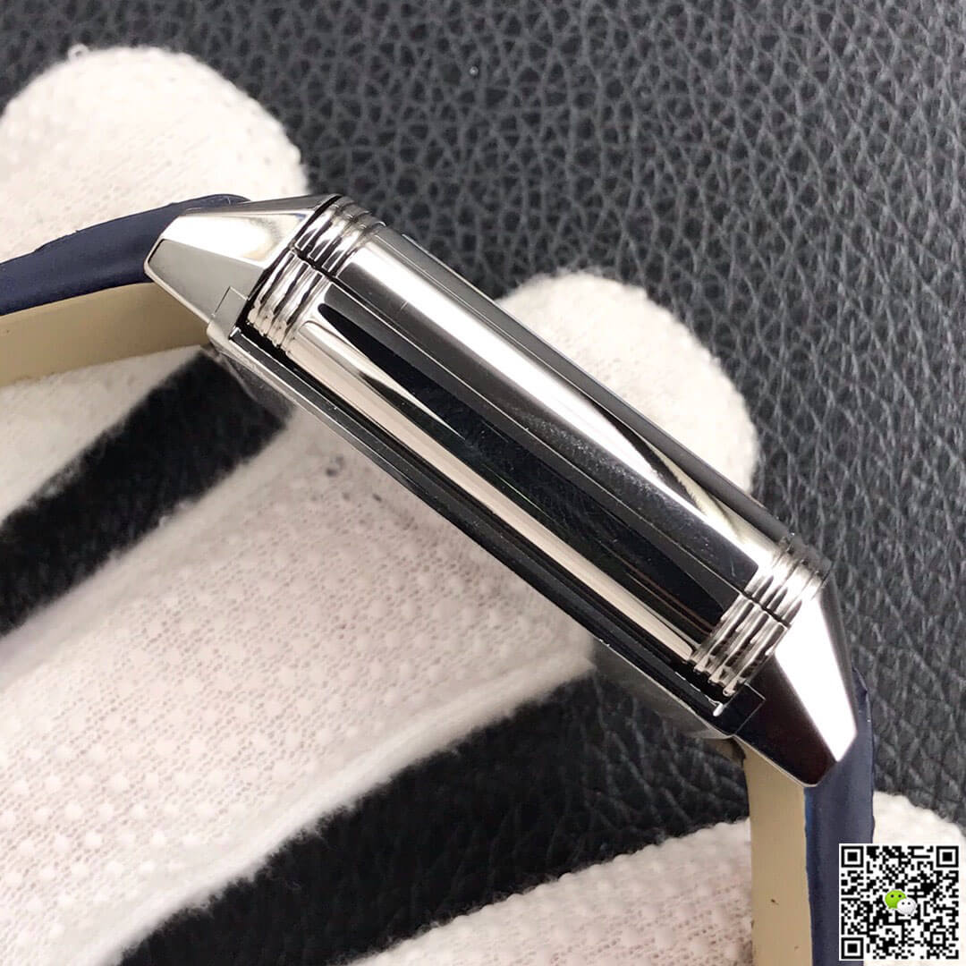 Jaeger Lecoultre Replica Reverso Flip 1:1 Best Edition MG Factory Stainless Steel Blue Dial