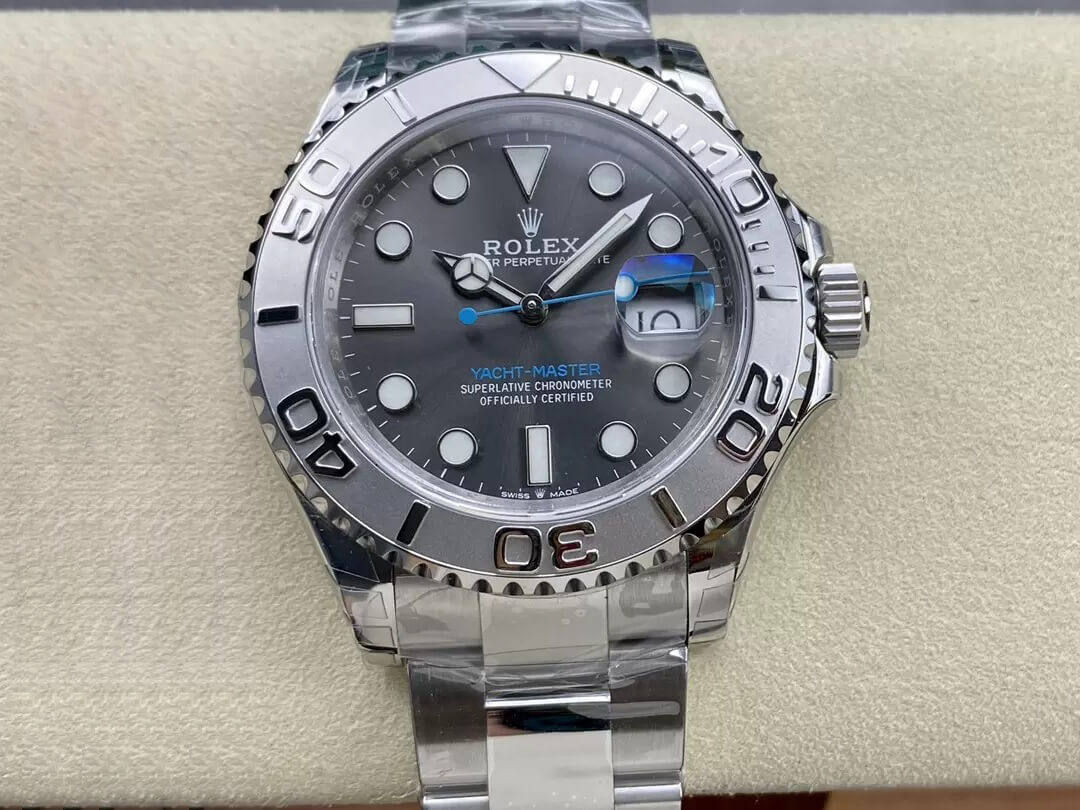 Replica R01ex Yacht Master M126622-0001 40MM 1:1 Best Edition VS Factory Steel Strap