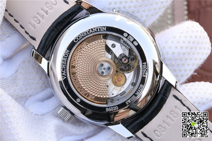 Vacheron C0nstan1n Replica Patrimony 4010U/000G-B330 1:1 Best Edition GS Factory White Dial