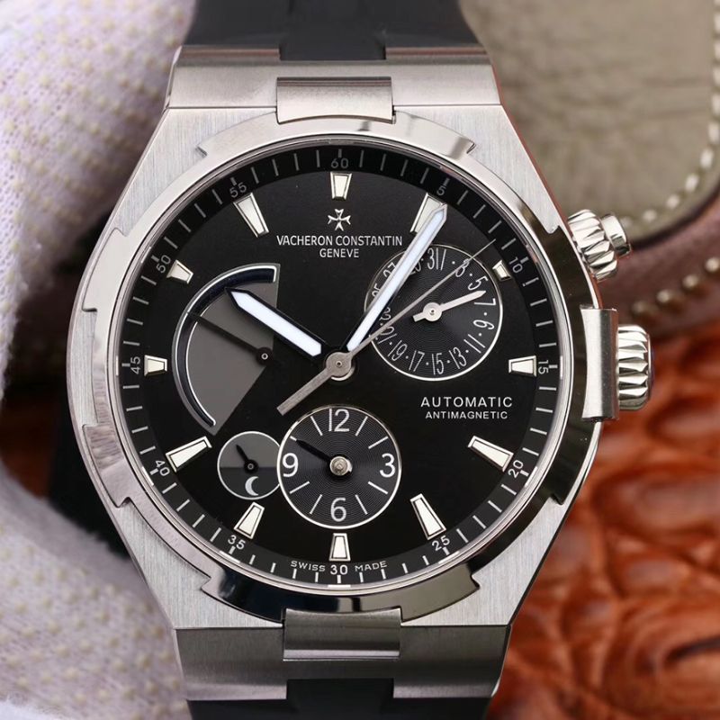 Replica Vacheron C0nstan1n Overseas 47450/000W-9511 TWA Factory 1:1 Best Edition Swiss ETA1222
