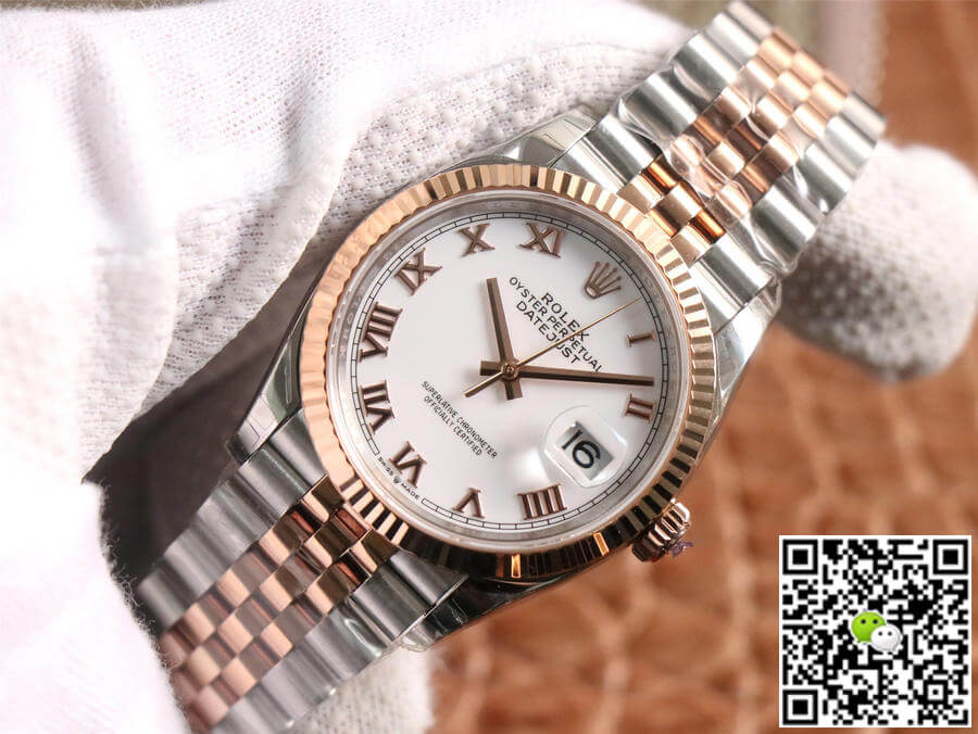 Replica R01ex Datejust M126231-0015 1:1 Best Edition EW Factory White Dial