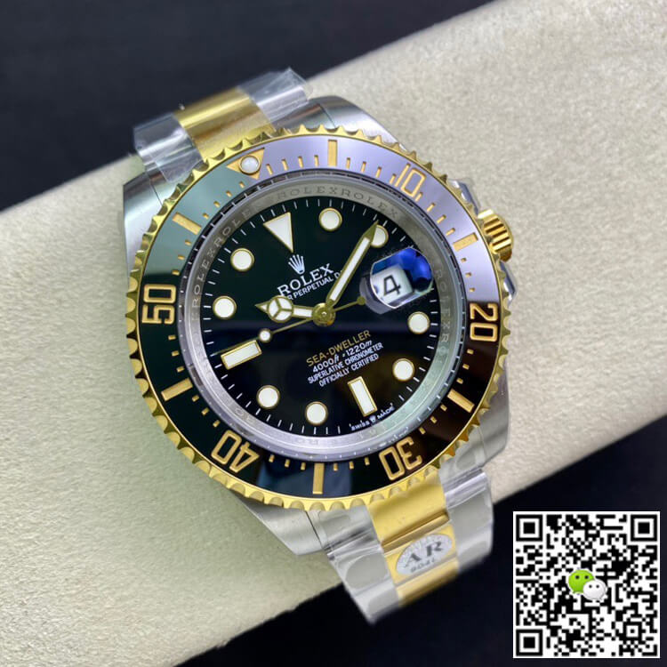 Replica R01ex Sea Dweller M126603-0001 1:1 Best Edition AR Factory Black Dial