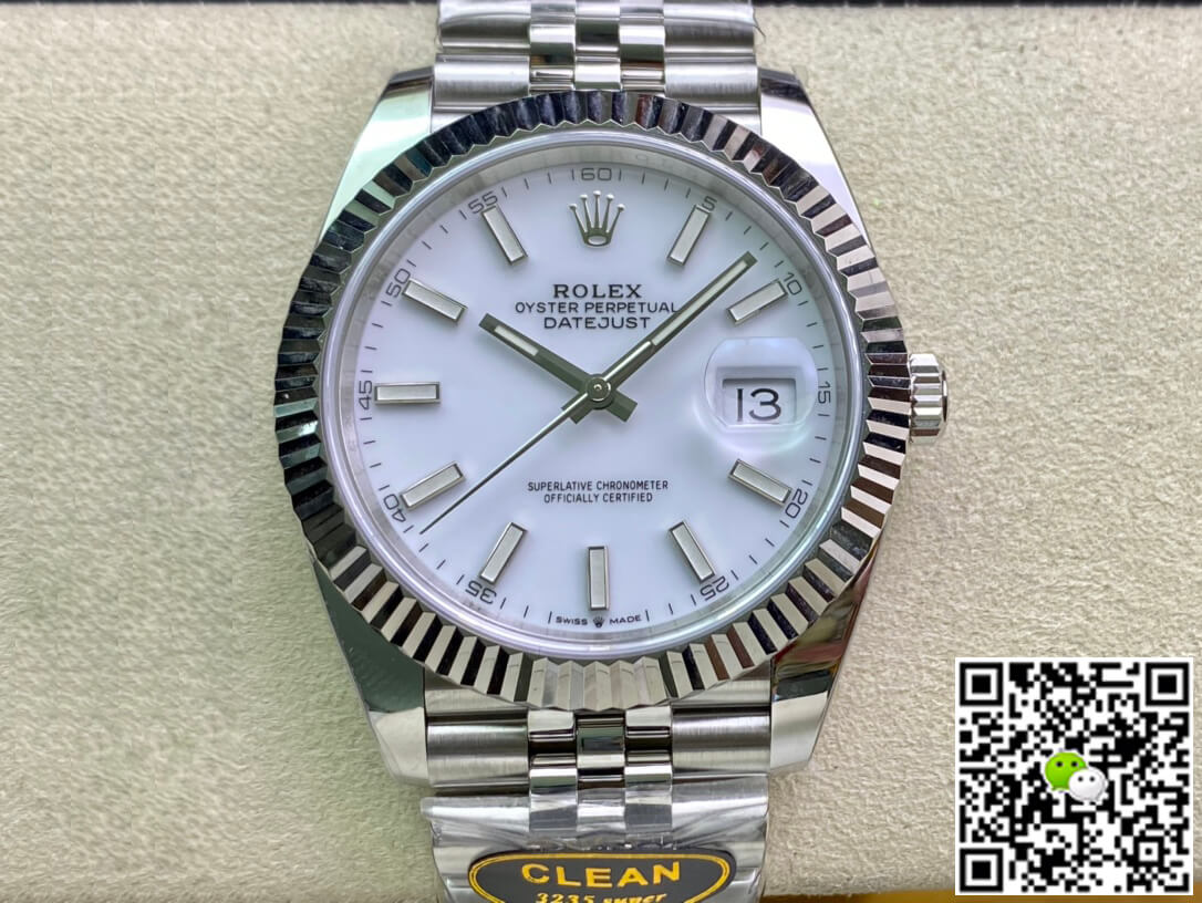 Replica R01ex Datejust M126334-0010 1:1 Best Edition Clean Factory White Dial