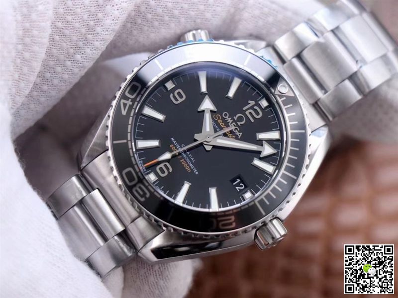 Replica 0me*ga Seamaster 215.30.40.20.01.001 Planet Ocean 600M 1:1 Best Edition VS Factory Black Dial Swiss ETA8800