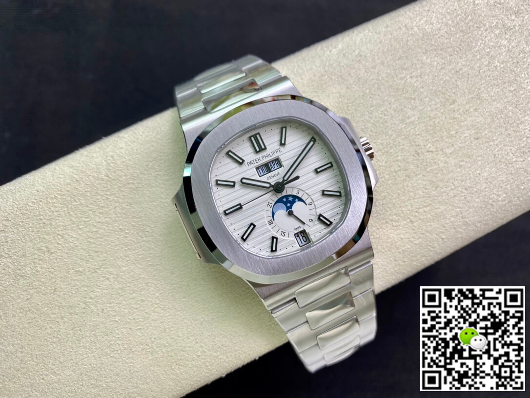 Replica Pat*k Phi1i*pe Nautilus 5726/1A-010 1:1 Best Edition PPF Factory White Dial