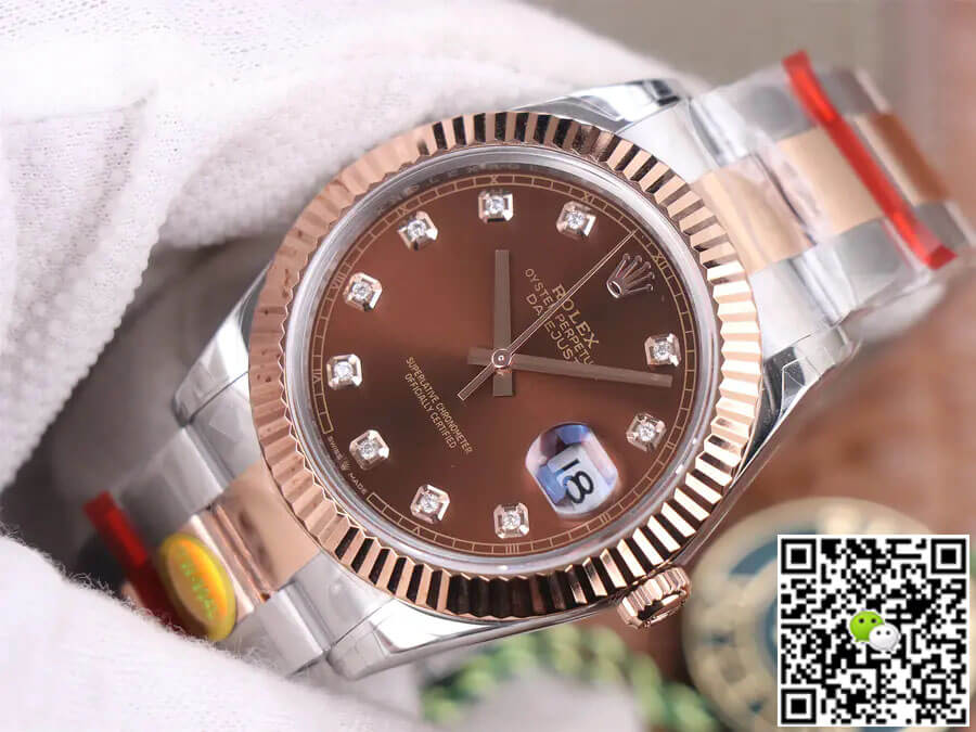 Replica R01ex Datejust M126331-0003 41MM 1:1 Best Edition TW Factory Chocolate Dial