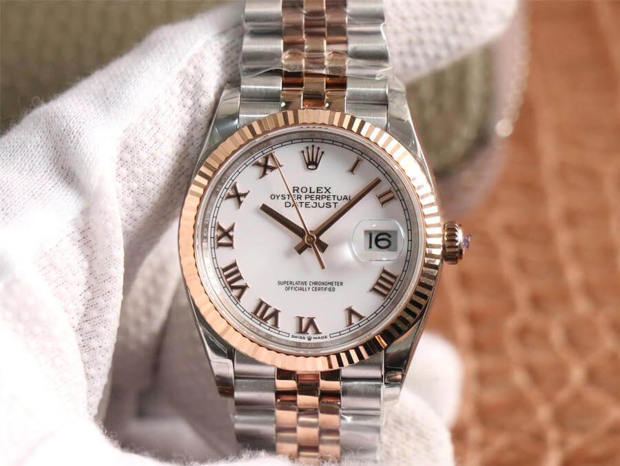 Replica R01ex Datejust M126231-0015 1:1 Best Edition EW Factory White Dial