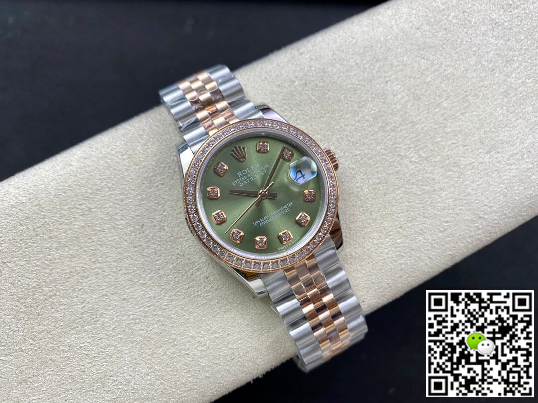 Replica R01ex Datejust 31MM 1:1 Best Edition EW Factory Rose Gold