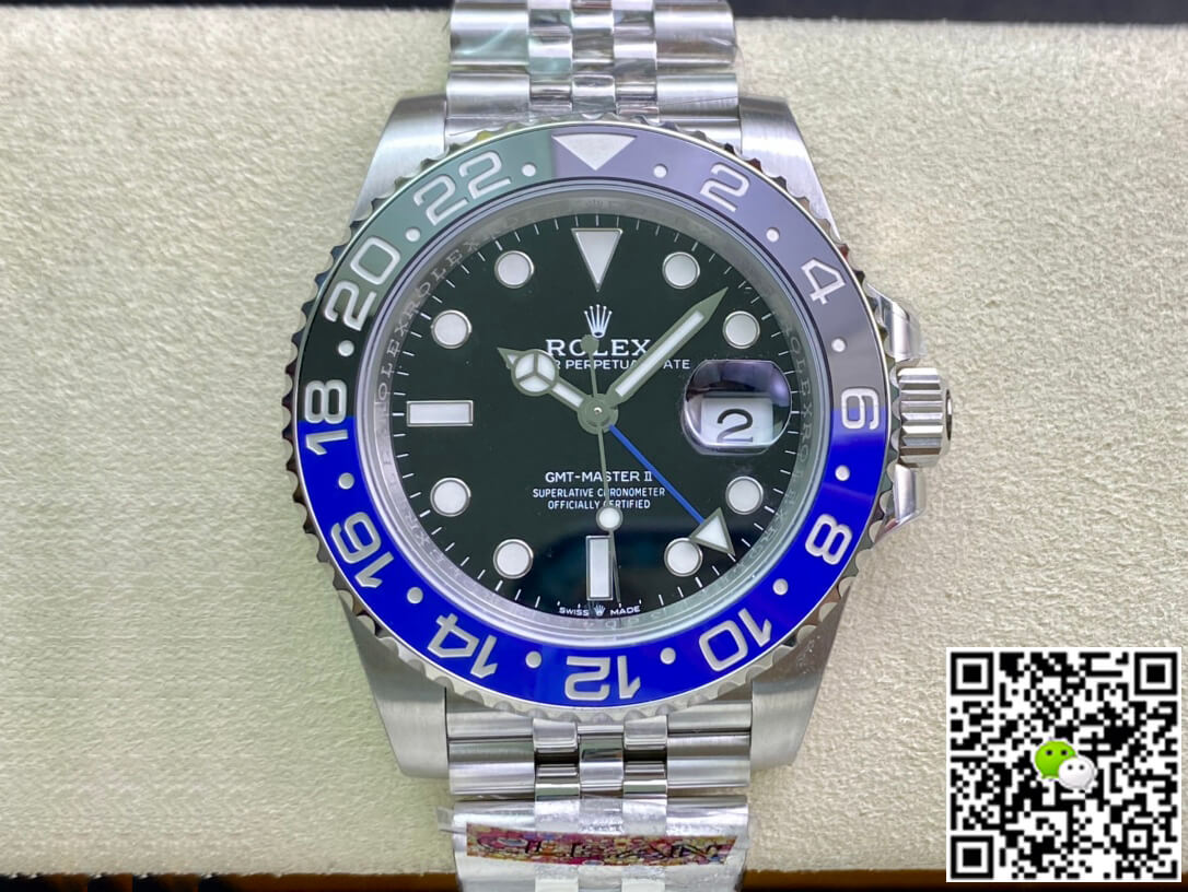 Replica R01ex GMT Master II M126710BLNR-0002 1:1 Best Edition Clean Factory Black Dial