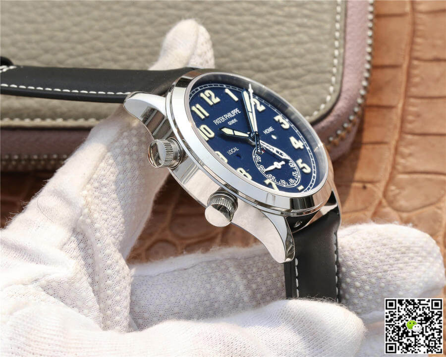 Replica Pat*k Phi1i*pe Calatrava 5524G-001 1:1 Best Edition GR Factory Blue Dial