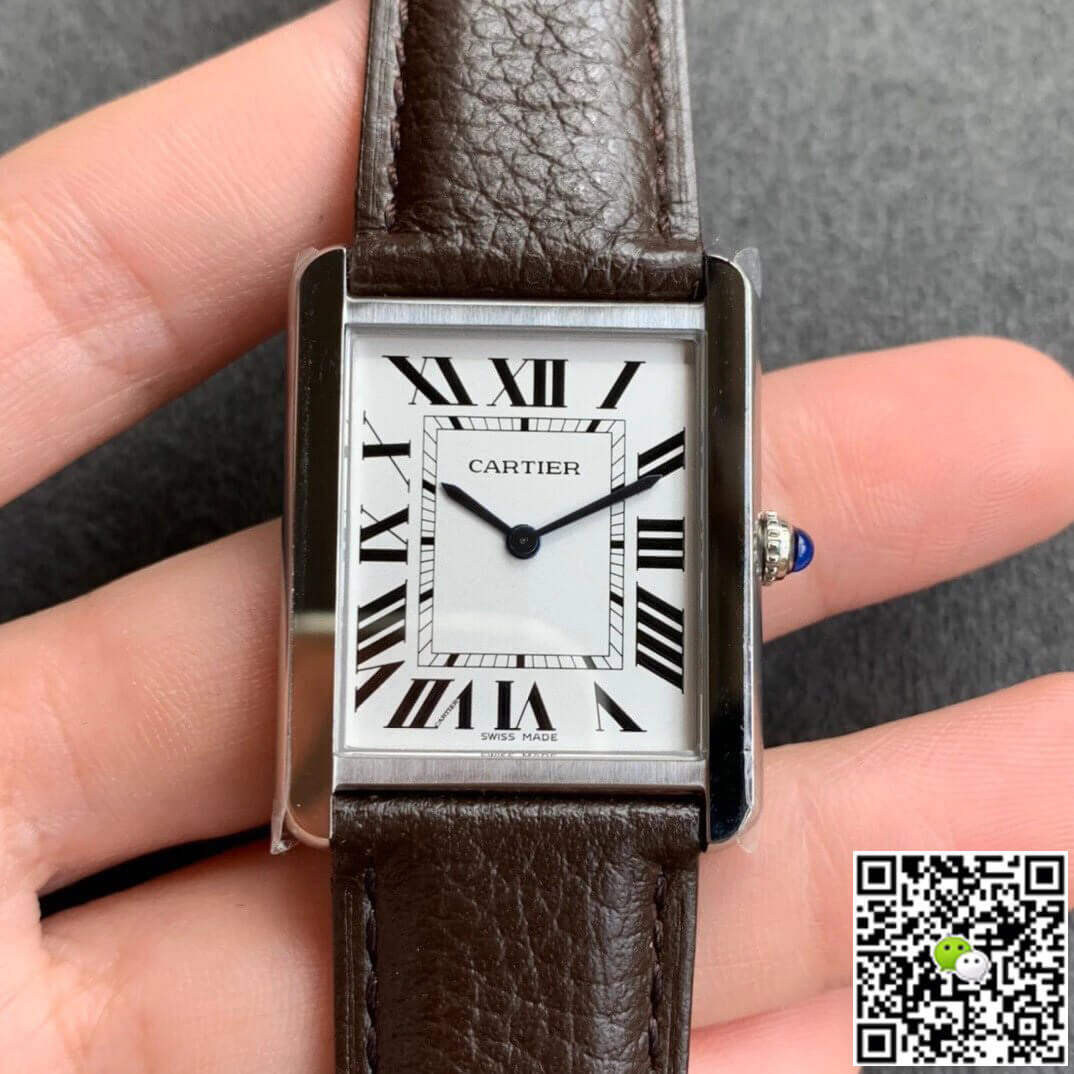 Replica Ca*t1er Tank WSTA0030 1:1 Best Edition K11 Factory White Dial